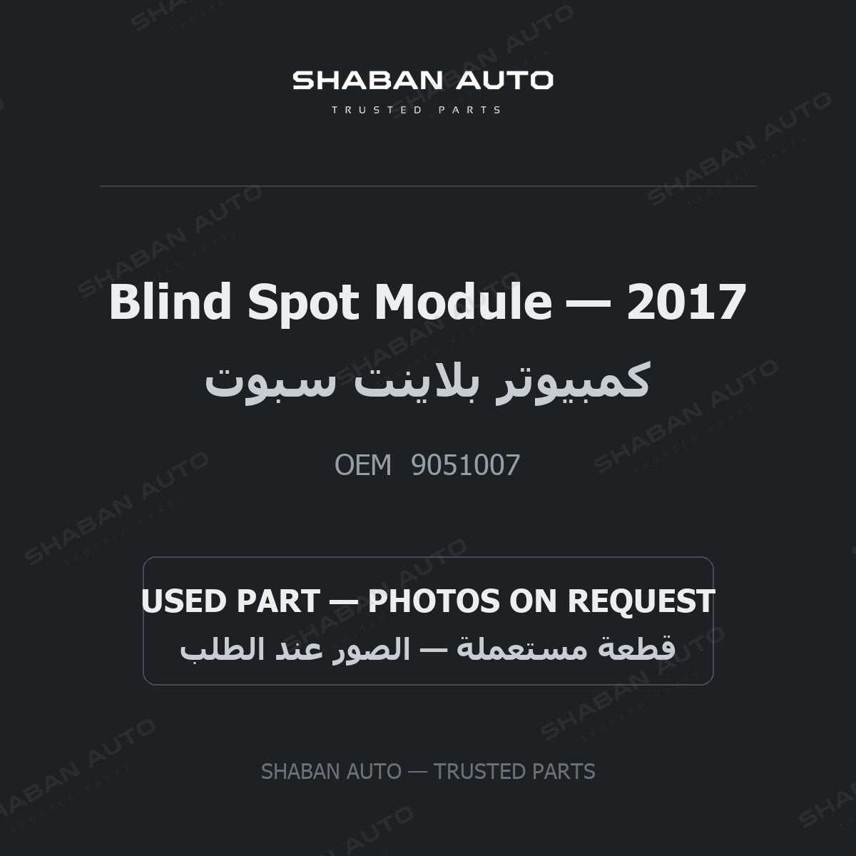 Blind Spot Module for Mercedes - 2017