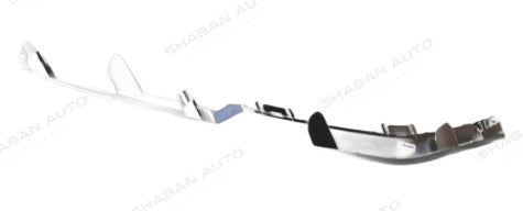 Left bright decorative strip on the front bumper - QIN L DMI