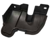 Radiator Left Deflector Assembly - E3