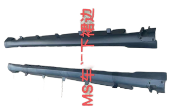 SIDE DOOR LOWER SPOILER, PAINTED for Tesla Model S - OEM 6005874-00-J