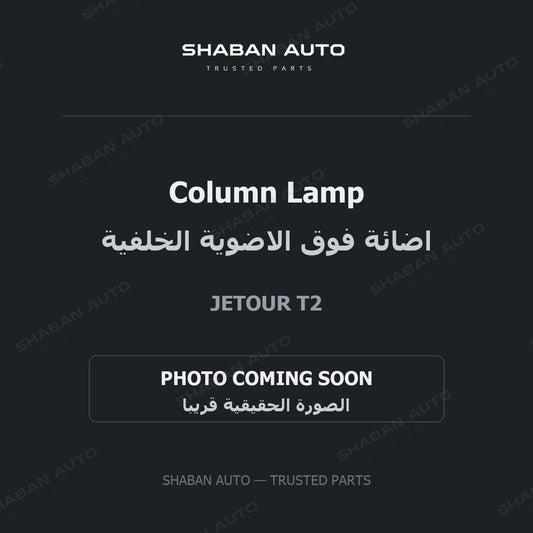 Column Lamp for Jetour - T2 - 2024