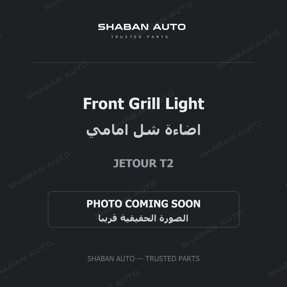 Front Grill Light for Jetour - T2 - 2024