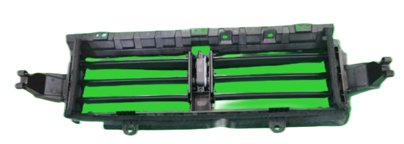 Active air intake grille assembly - QIN L DMI