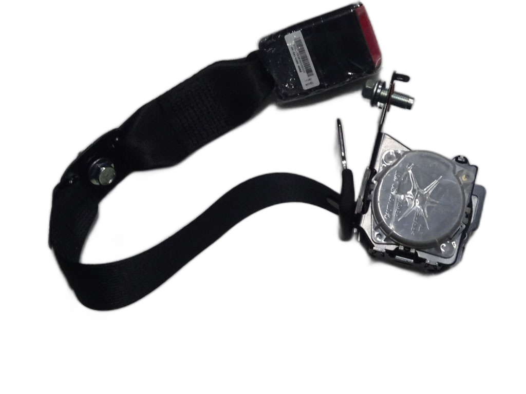 Rear centre 3-point seat belt assembly-standard black - QIN EV