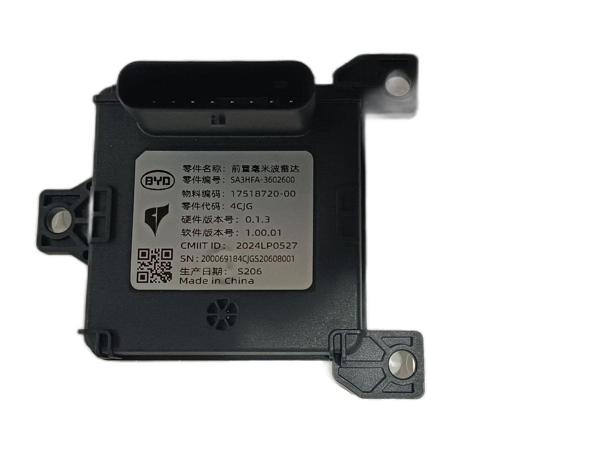 Front mounted millimeter wave radar - SONG PLUS EV